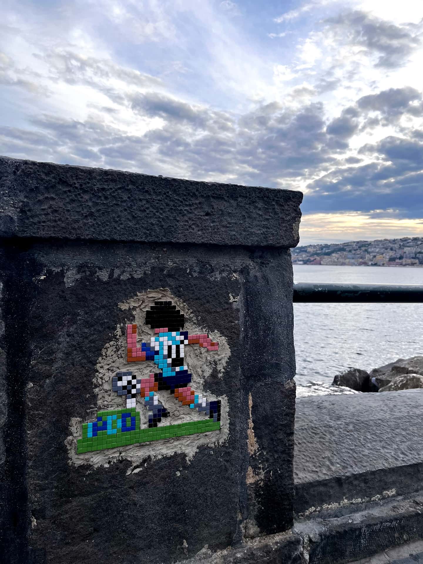 Blue heart of Napoli