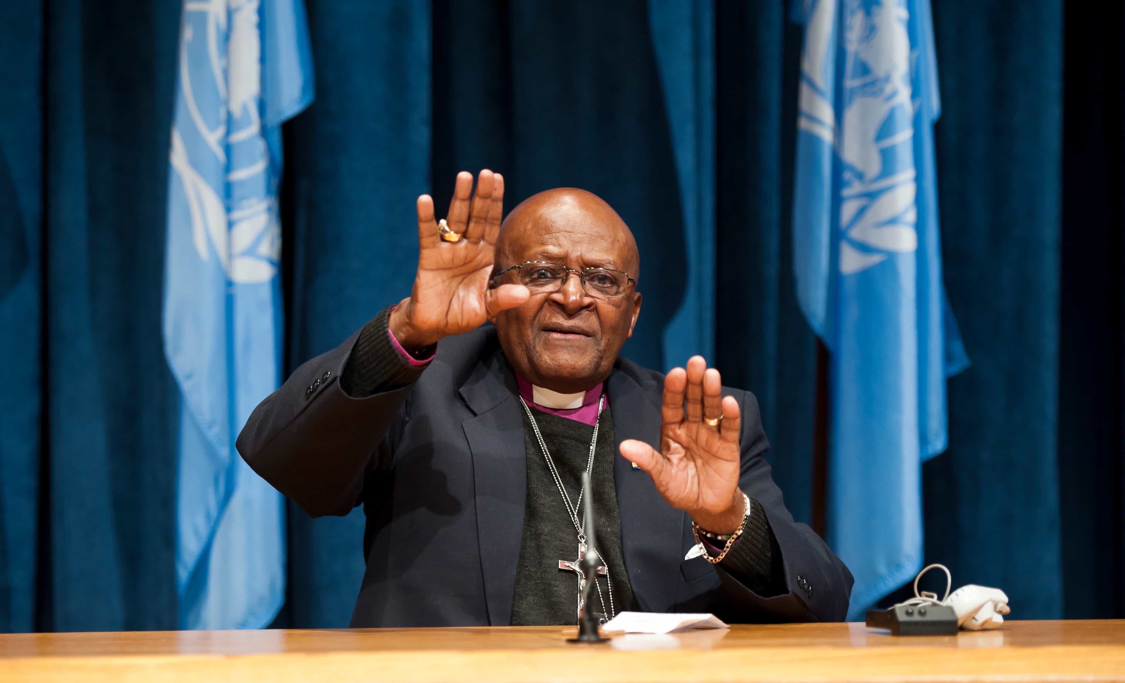 Desmond Tutu — Photography by Cia Pak